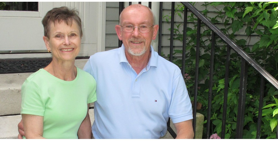 Mike and Chris Scott, owners of the Staveleigh House B&B